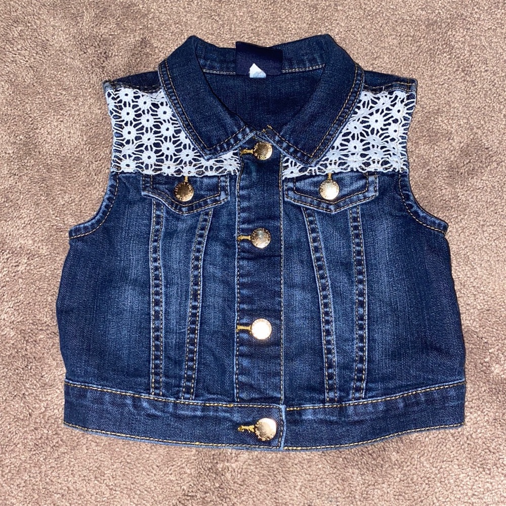 Denim vest!